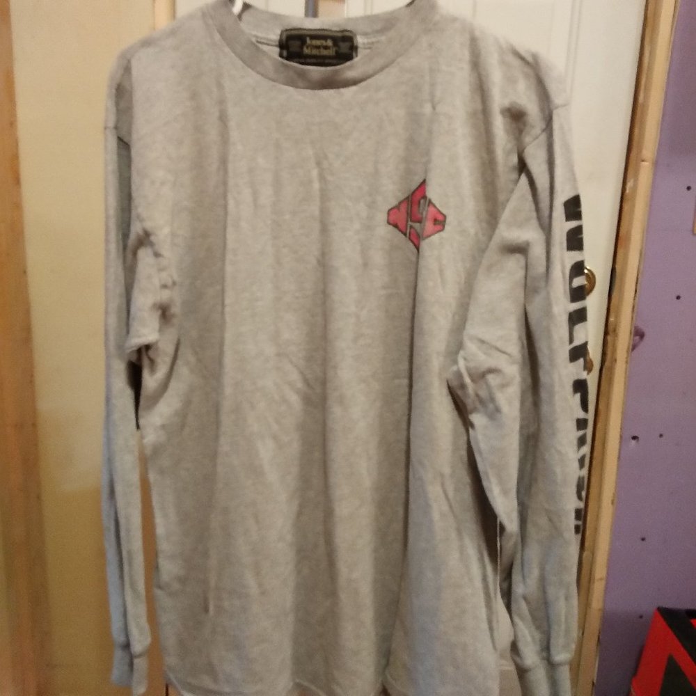 JONES & MITCHELL LONG SLEEVE WOLFPACK SHIRT